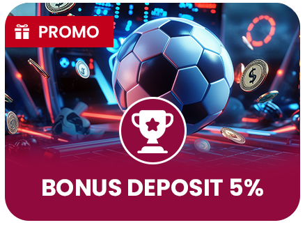 🎁 BONUS DEPOSIT SELALU SETIA 5% UNTUK MEMBER YUKBOLA