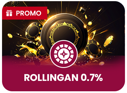 🔄 KOMISI ROLLINGAN CASINO 0.7%